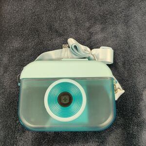 Aqua Blue Waterproof Camera Case